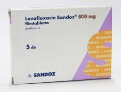 Levofloxacin SANDOZ 500 dobozkép
